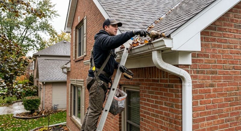 Gutter Downspout Unclogging in Arvada, CO
