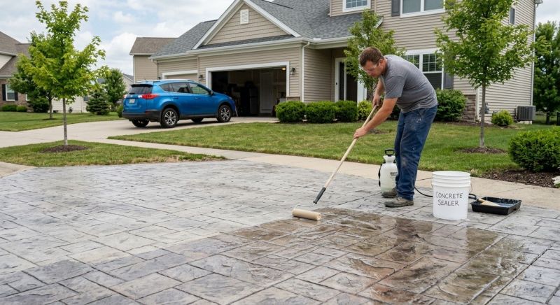 Paver Driveway Sealing in Gig Harbor, WA