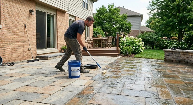 Pool Patio Sealing in Redmond, WA
